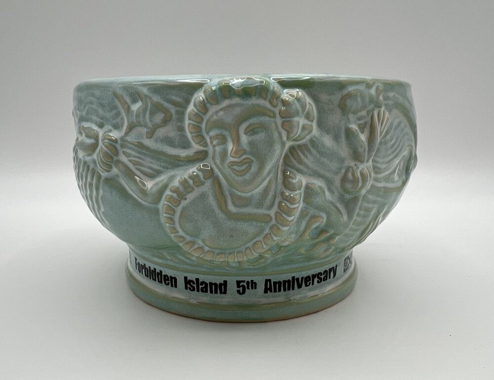 Tiki Farm Makalani Siren of the Sea Mermaid Bowl Designed by Brad Parker LE 2010